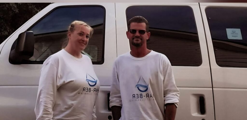 Har-Ber Carpet Cleaning team and service van - commercial carpet cleaners in Springdale AR