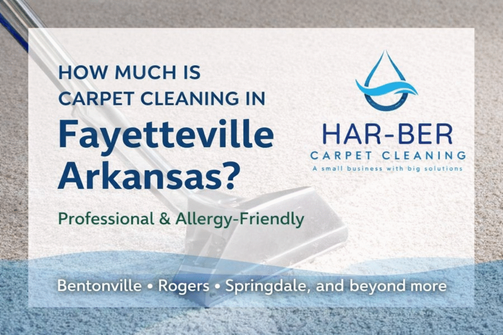 how much is carpet cleaning in Fayetteville Arkansas?