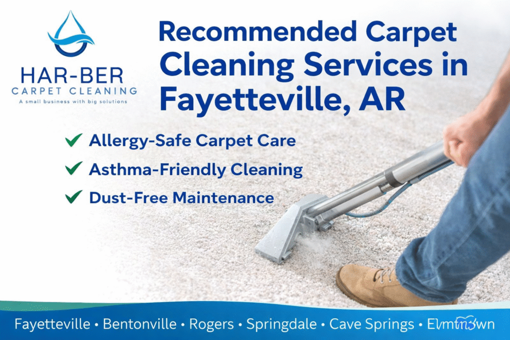Top Carpet Cleaning Services in Fayetteville AR