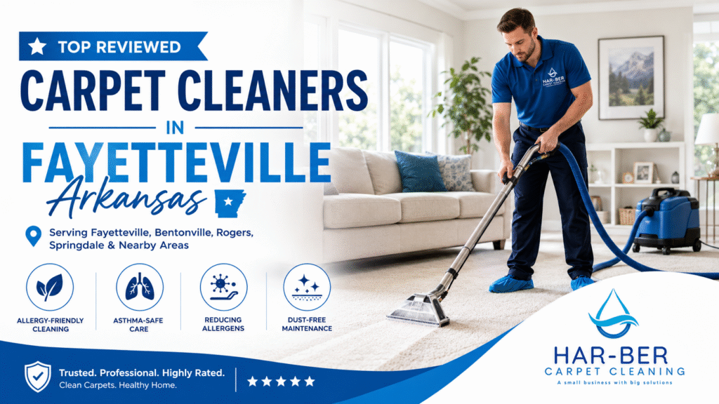 Top Reviewed Carpet Cleaners in Fayetteville Arkansas