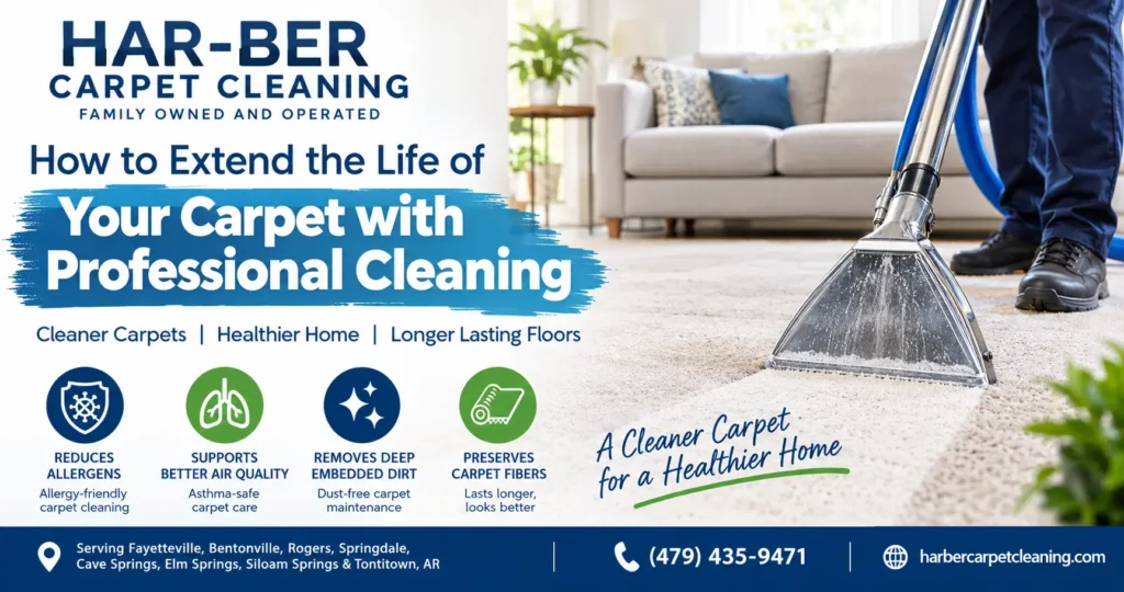 How to Extend the Life of Your Carpet with Professional Cleaning
