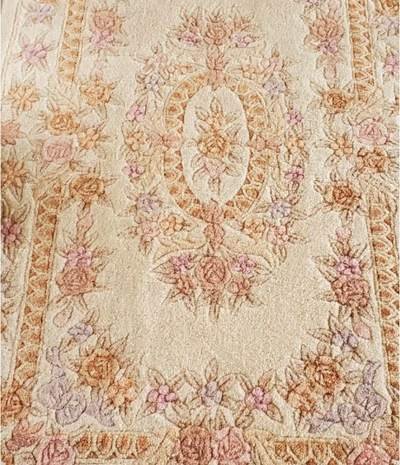 After: Area rug cleaning