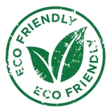 Eco-friendly carpet cleaning badge - Har-Ber Carpet Cleaning