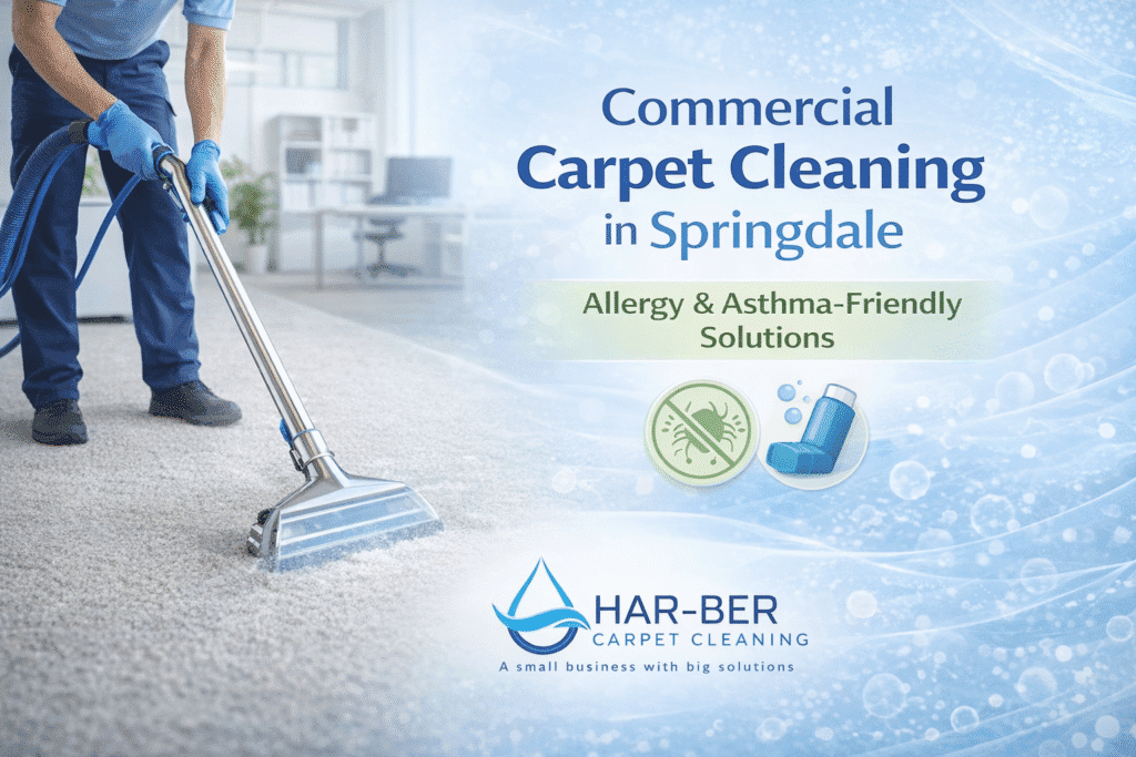 Commercial Carpet Cleaning in Springdale