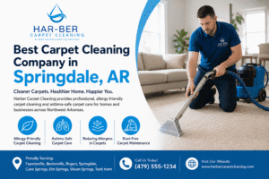 Best Carpet Cleaning Company in Springdale, AR